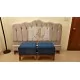 High Quality Deco Polish Finished, Fully Upholstered Bed Set